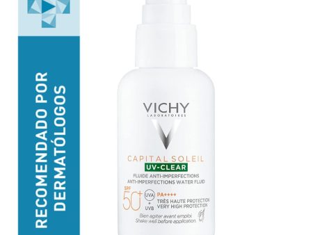 VICHY CAPITAL SOLEI UV CLEAR 50+ 40ML Online Sale