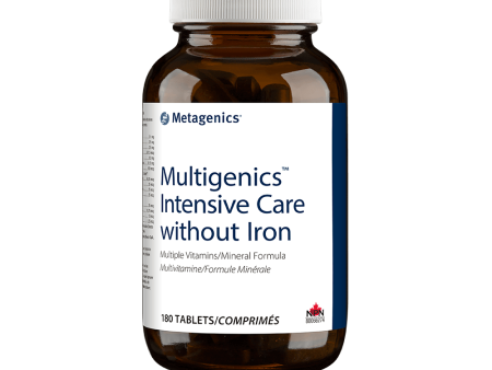 Metagenics - multigenics intensive care without iron 180 tablets Sale