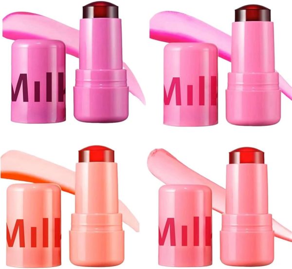 Milk Jelly Blush Jelly Tint Blush Cooling Water Jelly Tint Milk Blush Stick for Eyes, Lips & Cheeks 0.18 oz Milk Jelly Blush Tint for Lips & Cheek Sale