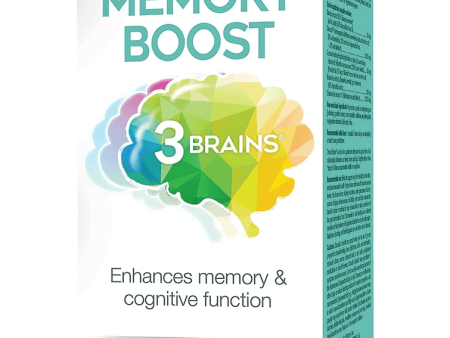 3 brains - memory boost - 120 vcaps Online Sale