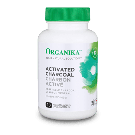 Organika - activated charcoal - 90 vcaps Supply