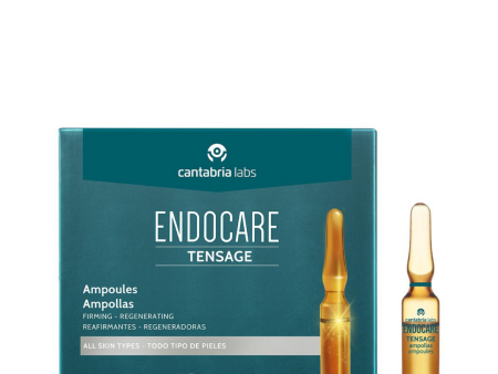 ENDOCARE TENSAGE AMPOLLETAS 10PZ DE 2ML C U Hot on Sale