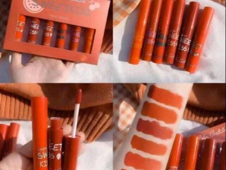 Color Castle Sweet Kiss Liquid Mattes Set of 6 Pcs Supply