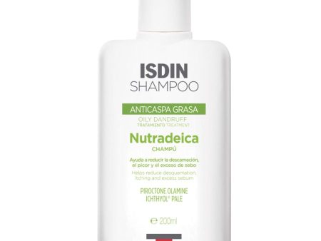 ISDIN SHAMPOO ANTICASPA GRASA NUTRADEICA 200ML For Sale