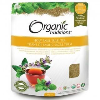 Organic traditions - holy basil (tulsi) tea cut 200 g For Sale