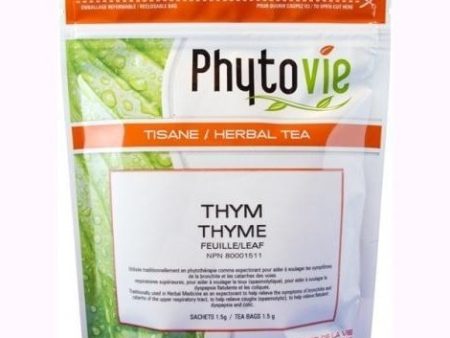 Phytovie - thyme organic therapeutic herbal tea Cheap