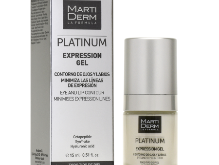 MARTIDERM PLATINUM EXPRESION GEL OJOS 15ML Hot on Sale