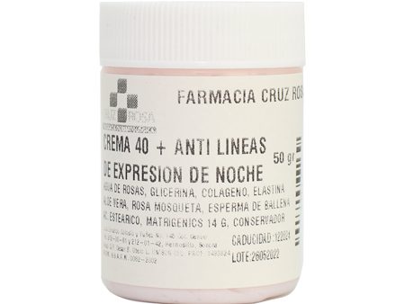 40+ CREMA ANTI LÍNEAS DE EXPRESIÓN NOCHE on Sale