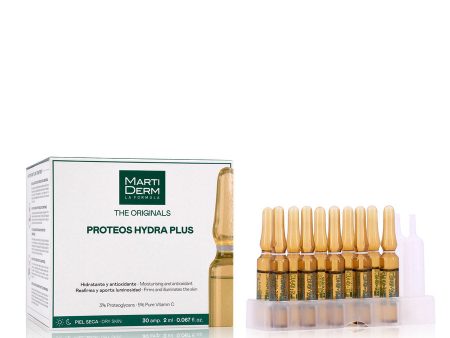 MARTIDERM PROTEOS HYDRA PLUS 30 AMPOLLETAS Hot on Sale