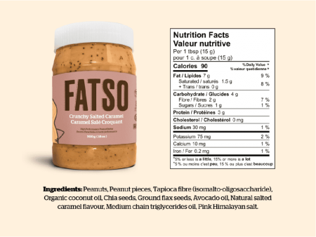 Fatso - classic peanut butter 500 g For Discount