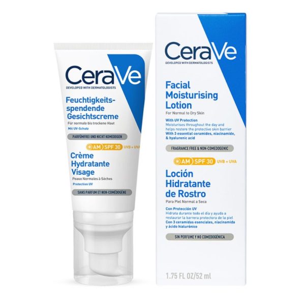 CERAVE LOCIÓN HIDRANTE CON FPS 30 52ML Discount