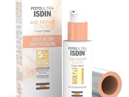 ISDIN AGE REPAIR FUSION WATER COLOR 50ML Supply