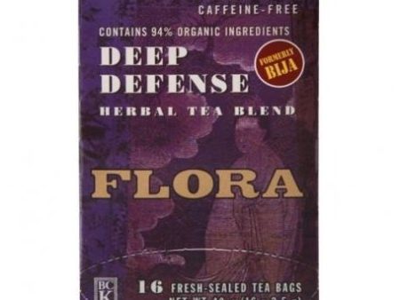 Flora - optimal defense herbal tea 16 bags Hot on Sale