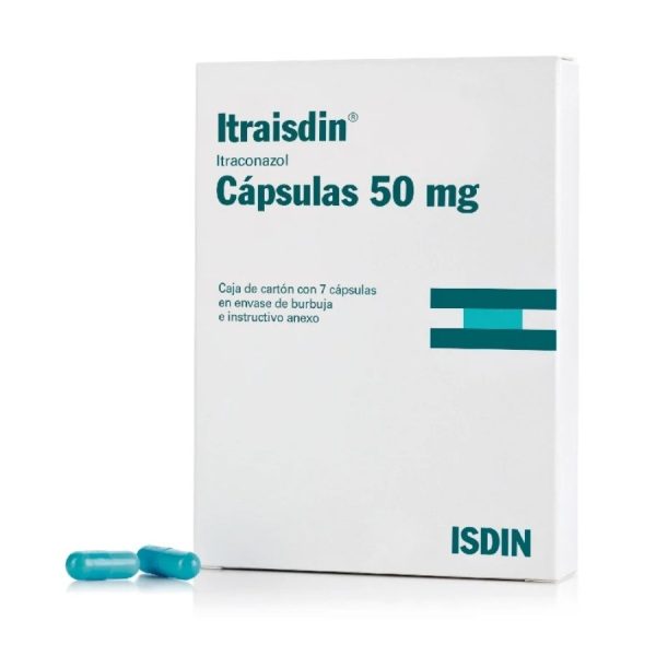 ITRAISDIN 50 MG 7 CÁPSULAS For Sale