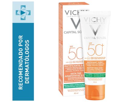 CAPITAL SOLEIL 3 EN 1 MATIFICANTE 50 SPF 50ML Online Sale