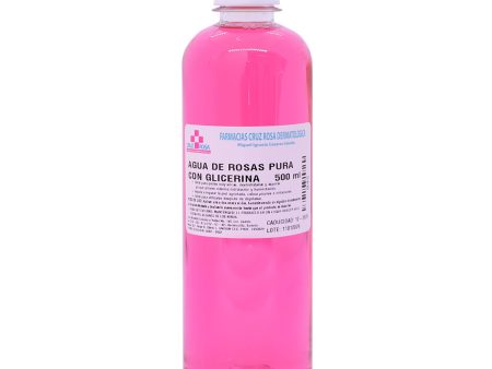 AGUA DE ROSAS CON GLICERINA 500ML For Cheap