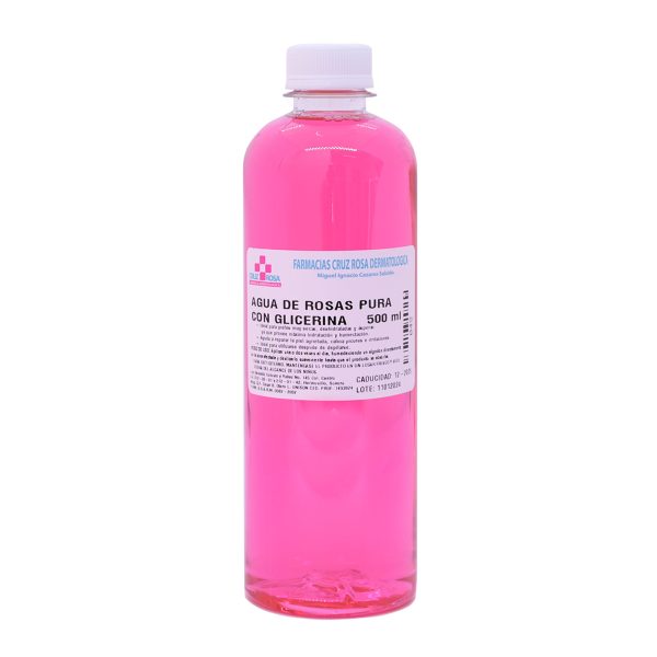 AGUA DE ROSAS CON GLICERINA 500ML For Cheap