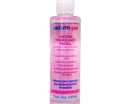 EXDERM PUR LOCIÓN TONIFICANTE 120ML Hot on Sale