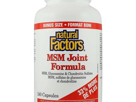 Natural factors - msm joint formula Online Sale