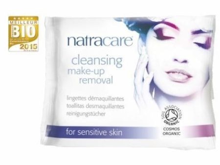 natracare - cleansing make up removal-  20 wipes Online now