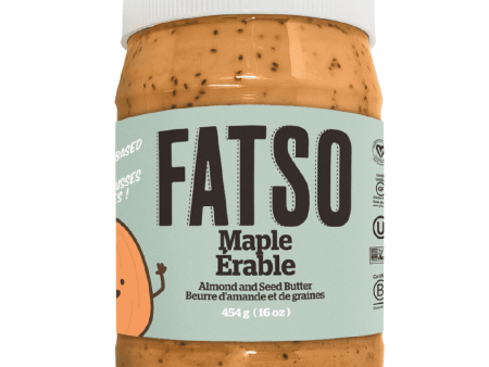 Fatso - almond & seed butter 454 g For Sale